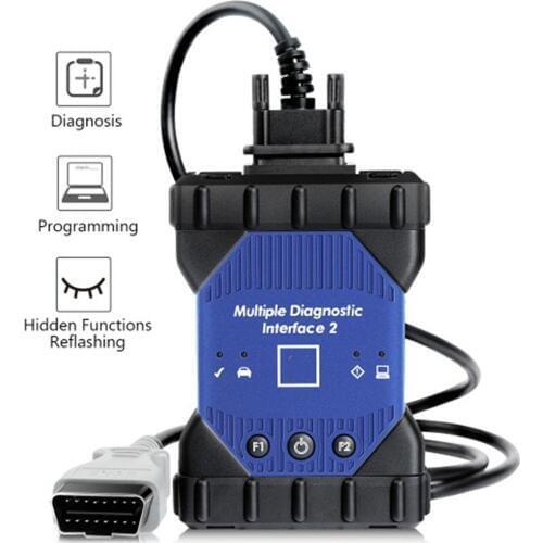 New MDI II Multiplexer Wifi Diagnostic Interface MDI2 Support Diagnosis Programming and Flashing With V2020.3 Software HDD