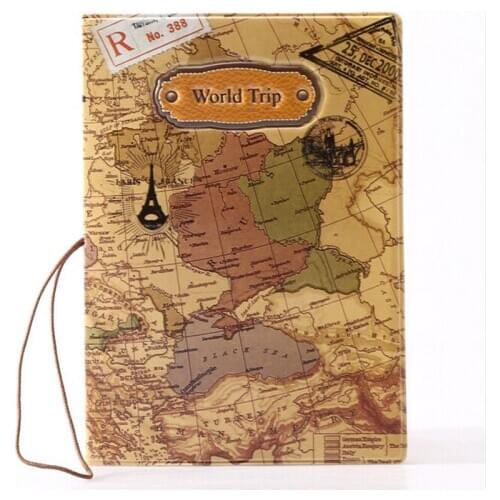 1pcs Travel Passport Holder Ticket Document Protector Cover Case Bag Wallet