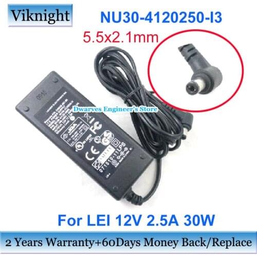 Genuine 539838-001-00 12V 2.5A 30W Power Supply AC Adapter for HKC T2000pro M2000 T3000 T3600 Tm230 Tm300 Monitor charger