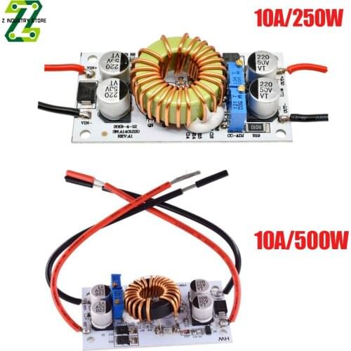 DC-DC Boost Converter Constant Current Mobile Power Supply 10A 250W/500W LED Driver Step Up Module For Arduino