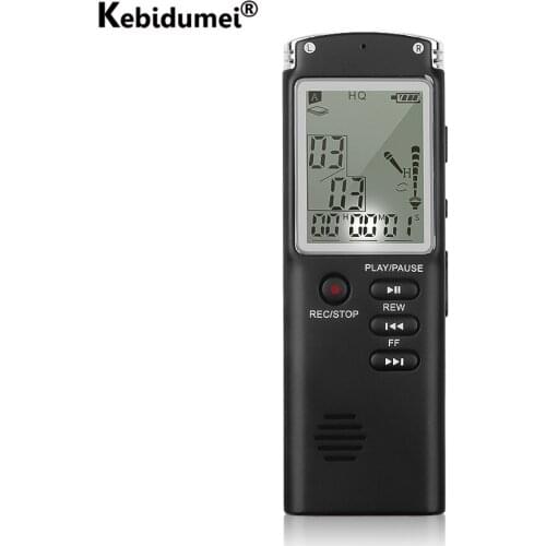 8GB/16GB/32GB Voice Recorder USB Recording Pen Professional Digital Audio Interview Recorder Dictaphone With WAV MP3 Player