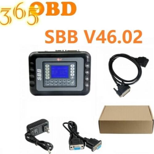 SBB V46.02 Silca Immbolizer Key Programmer for Car Auto Key Maker Newest Version SBB V46.02 Key Pro Locksmith Free shipping