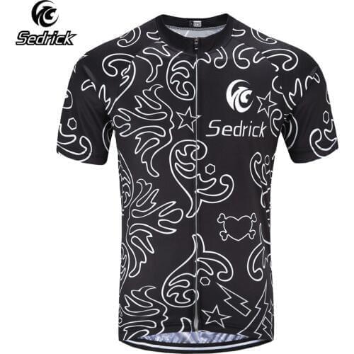 Sedrick Breathable Cycling Jersey Summer Shirt Bicycle MTB Racing Motocross Tops Bike Cycling Clothing Men Ropa Maillot Ciclismo