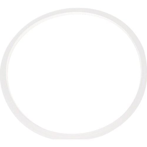 New Silicone Pressure Cooker Sealing Ring 22cm Inner Dia Clear White