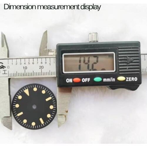 Dial replacement parts: 28.5mm black three kinds of dial are suitable for Pearl series core maintenance accessories