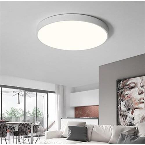 Ultra Thin LED Ceiling Lamp 32W SIZE300 Modern Panel Light in Living room Bedroom Natura Surface Mount Fixture