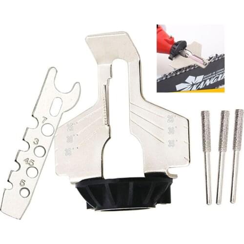 High-Speed Chainsaw Grinding Tool High Hardness Electric Grinder Sharpening Kit Steel Chain Sharpener Saw Power Tool Accessories