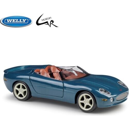 Welly 1:24 Model Car Scale JAGUAR XK 180 Roadster Sports Car Diecast Model Toys Alloy Car Collection Christams Gift