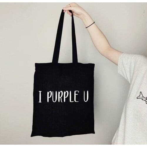 Harajuku Tumblr Graphic Ladies Shopping Bag Handbags Shoulder Canvas Tote Bags Women Reusable Shopper Bags New Classic