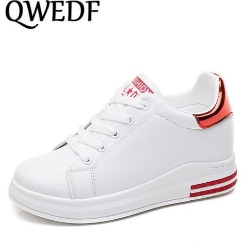 Chaussure Femme Women Vulcanized Shoes New Fashion Wedges Sneakers Shoes Women Ladies Trainers Cross Tie Tenis Feminino X2-27