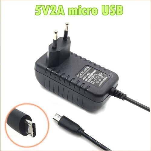 1PCS 5V2A 5V/2A Raspberry PI 2 Power Adapter AC/DC USB Charger PSU Power Supply Unit Power Source for Orange PI Banana PI M1