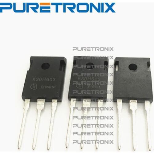 10pcs K30H603 IKW30N60H3 TO-247 IGBT