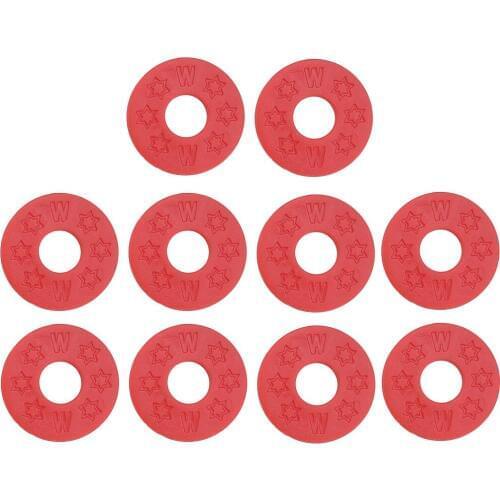 10pcs Soft Safety Guitar Strap Lock Block Washer Cushion For Acoustic Electric Guitar Bass Parts Aceesories