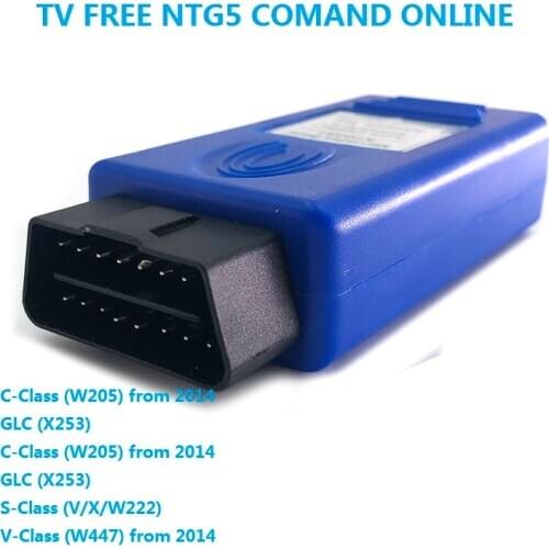 2020 Newest NTG5 COMAND Online OBD AUX In & VIM Activator C GLC S V W205 X253 W222 W447 Activation Tool