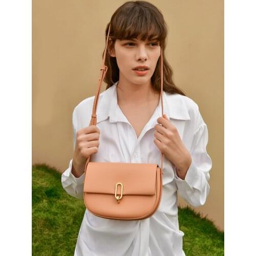 2021 New Design Small Square Leather Crossbody Bag Exquisite Female Retro One-Shoulder Bag For Woman