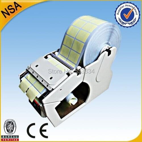 Free shipping KNOKOO X-100 electronic label dispenser, label stripping machine, 5-100mm width, 250mm max. dia., new arrival