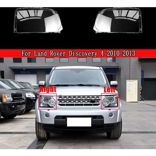Car Lampshade Shell Housing Case Headlight Headlamp Light Glass Lens Case Auto Shell Cover For Land Rover Discovery 4 2010-2013