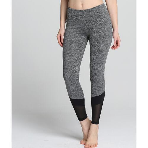 Quick Dry Fitness High Waist Elastic Leggings Womens Reflective Leggings Yoga Pants Mesh Slim Sport Leggings Pants Yoga Donna