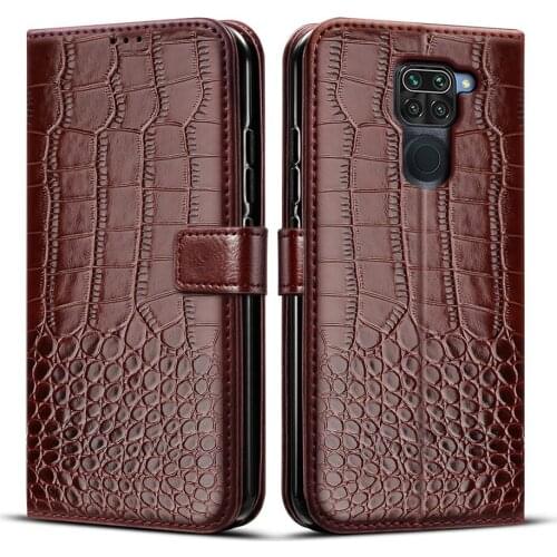 Wallet Flip Case For Xiaomi Redmi Note 9 6.53 Cover Shockproof Magnetic Leather Stand Phone Protective Bag