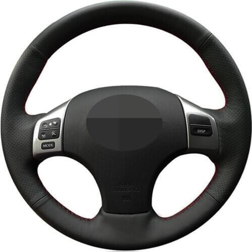 Car Steering Wheel Cover Hand-stitched Black Artificial Leather For Lexus IS IS250 IS250C IS300 IS300C IS350 IS350C F SPORT