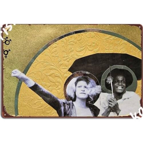 Divine Rioters Metal Sign Create Party Wall Cave Poster Tin Sign Poster