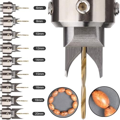 Cutter Router Bit Woodworking Tools Oval Wooden Beads Drill Router Milling Cutter for Wood