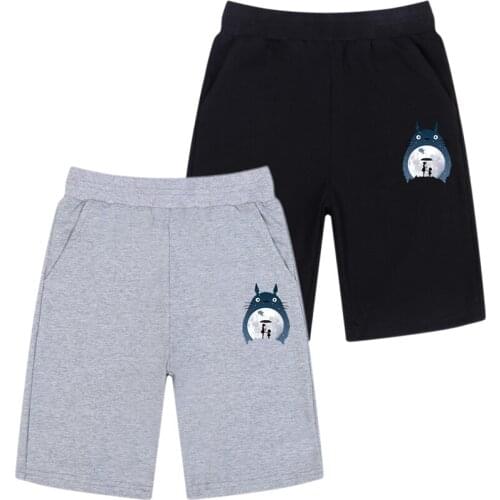 Kids clothing Summer Children Cotton Cute Cat Shorts Girls Clothes Baby Fashion Totoro Pants summer boys beach pant shorts