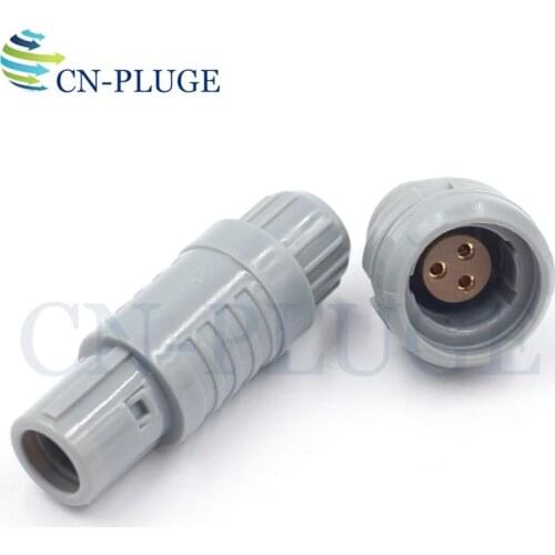 M17 CAB/CLB 3 pin Wire Connector Plastic Medical Electronic Circular Socket Connector Plug & Socket