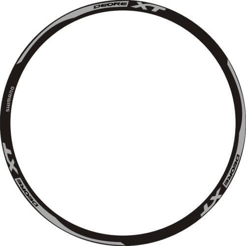 Mountain Bike Rim Wheel Stickers Decals Wheelset Vinyl For 26"/27.5"/29" MTB Waterproof Replacemant Safe Protector 2 WHEELS