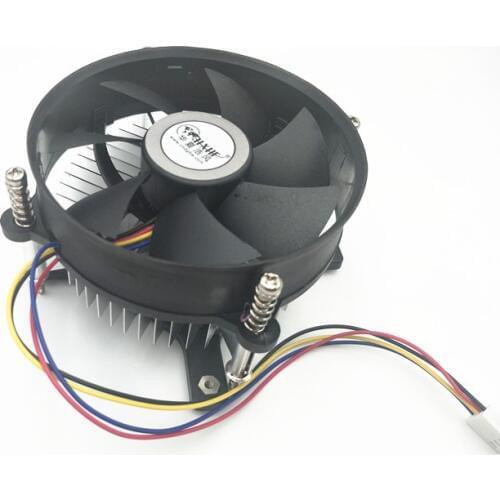 Desktop Computer PC LGA 775 CPU Heatsink Cooler Fan copper core 4Pin