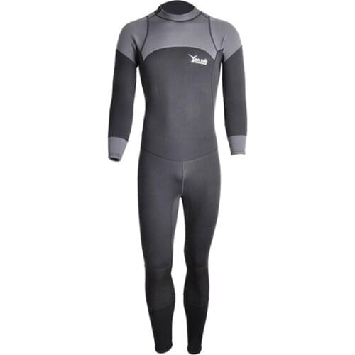YONSUB Neoprene 3mm Wetsuit Long & Short sleeves Diving Suit Men Close Body Spearfishing Scuba Dive Surfing Snorkeling Swimsuit