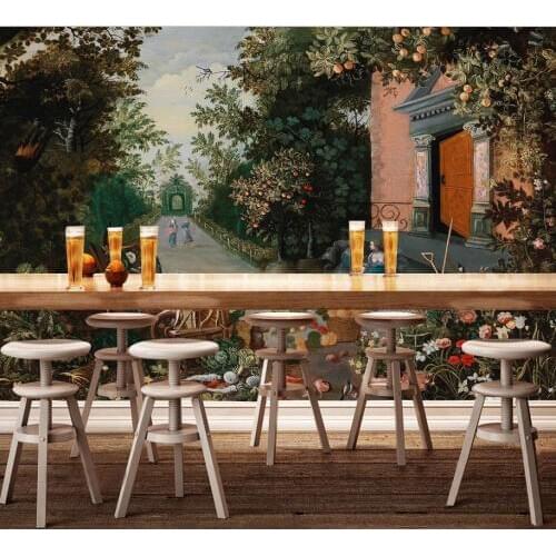 New 8D Large Mural Block 3d mural for Sofa Background restaurant fruit 3d Wallpaper colourful mural 3d Wallcovering Decor