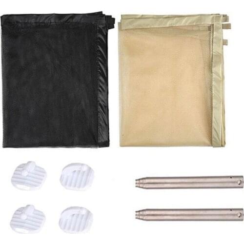 Pet Barrier Fences Portable Folding Breathable Mesh Dog Gate Pet Separation Guard Isolated Fence Dogs Baby Safety Fence