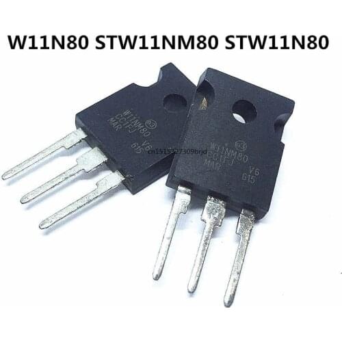 Original 5PCS / W11N80 STW11NM80 STW11N80 TO247