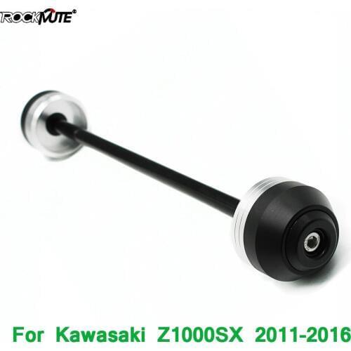 POM Front Axle Fork Crash Sliders For Kawasaki Z1000SX 2011-2016 Motorcycle Circle Decoration Wheel Falling Protector