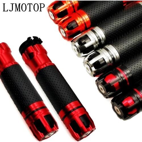 Universal Motorcycle handle Motorbike handlebar ends CNC 7/8'' 22MM For Ducati HYPERMOTARD 821 SP HYPERMOTARD 939 SP