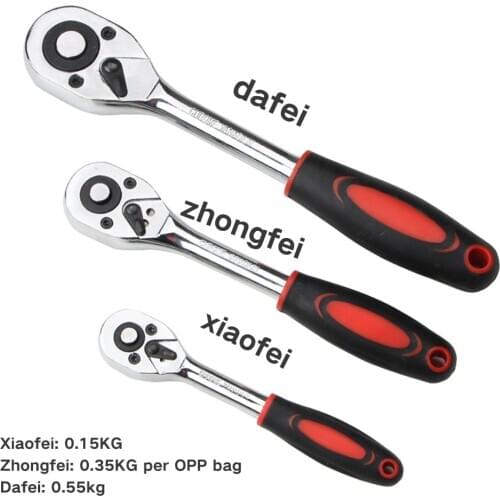 1/4" 3/8" 1/2" 24 Teeth 72 Tooth Extending Telescopic Ratchet Socket Wrench Ratchet Wrench For Socket Professional Hand Tools