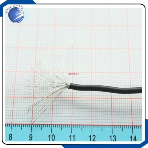 10 meters 10 m black 1007 18# 18AWG18 80 C 300V wire and wire rod wire