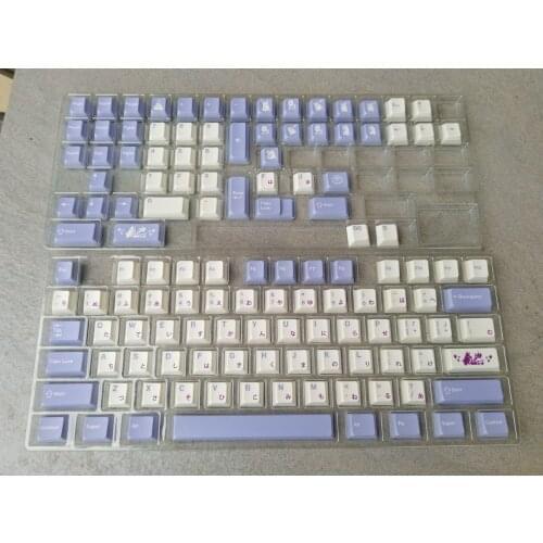 128 Keys Tuzi Japanese Theme Keycap PBT Dye Sublimation Mechanical Keyboard Key Cap Cherry Profile For MX Switch