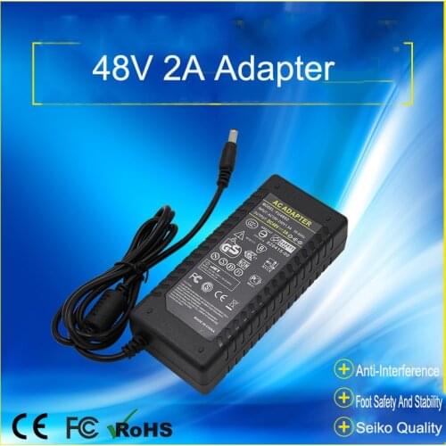 48V 2A 96W POE Access Control Device Walkie-Talkie LED Display Surveillance Camera Centralized Power Adapter