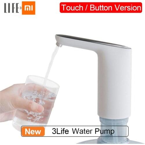 Xiaomi 3Life Water Pump Automatic USB Mini Touch-Switch Wireless Rechargeable Electric Dispenser Water Pump with USB Cable New