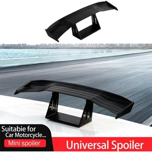 Car Spoiler Mini Tail Spoiler General GT Spoiler Racing Spoiler General Spoiler Air Separator Suitable for Motorcycle