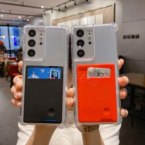 Wallet Slots Card Holder Phone Case For OnePlus 7 7T 8 9 Pro 9R 8T 6T 6 Nord 2 N100 N200 N10 CE 5G Cover Soft Shockproof Case