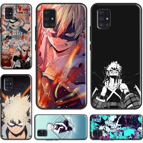 Katsuki Bakugou BNHA Case For Samsung Galaxy A71 A51 A31 A21S A20e A11 M21 M31 A10 A30 S A40 A50 A70 Cover