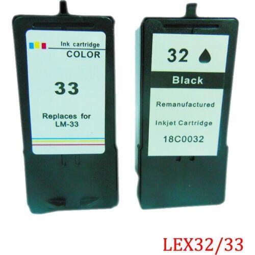 Vilaxh Ink Cartridges For Lexmark 32 33 For Lexmark Printer P315 P450 P915 P4330 P4350 P6210 P6250 X3350 X5250 X5270 X7170 X7300