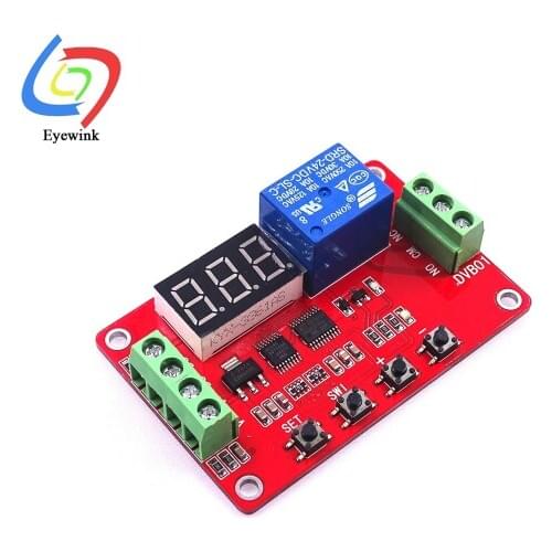 DVB01 Digital display window voltage comparator measurement charge discharge Monitor Dual limit Comparison Test DC 5V 12V 24V