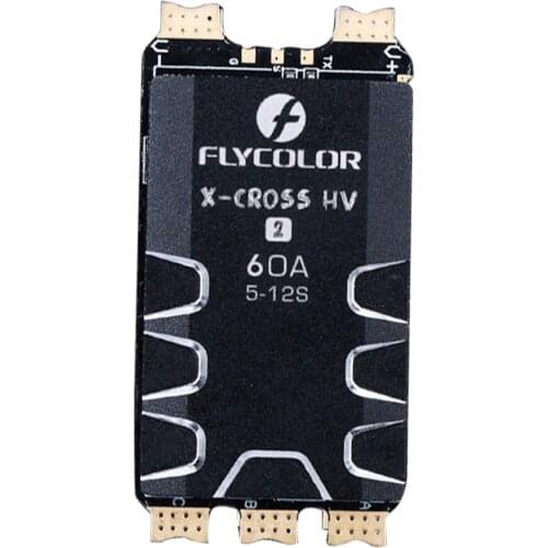 Flycolor X-Cross HV2 80A Blheli_32 5-12S DSHOT1200 Brushless ESC for DIY FPV Racer Drone RC Models Toys Quadcopter MultiRotor