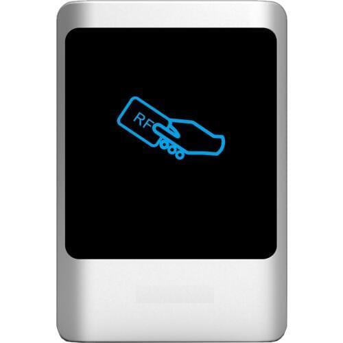 H1--MIFARE standalone metal casing waterproof access control card reader(including 10 mifare fobs free)