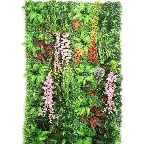 Artificial Lawn Plant Wedding Decoration DIY Wall Grass Gate Decor Outdoor Panel