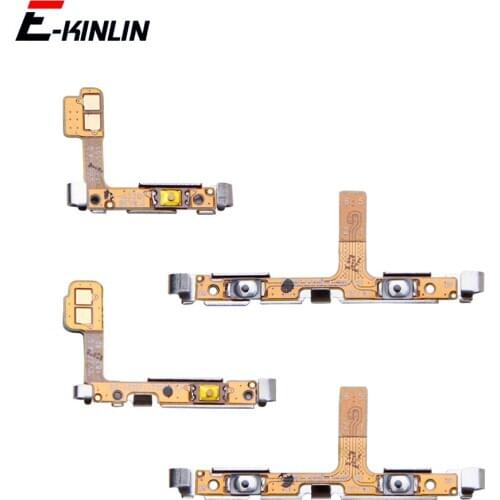Mute Switch Power Key Ribbon Repair Part For Samsung Galaxy A8 A6 A7 A5 A3 2018 2017 ON OFF Volume Button Control Flex Cable